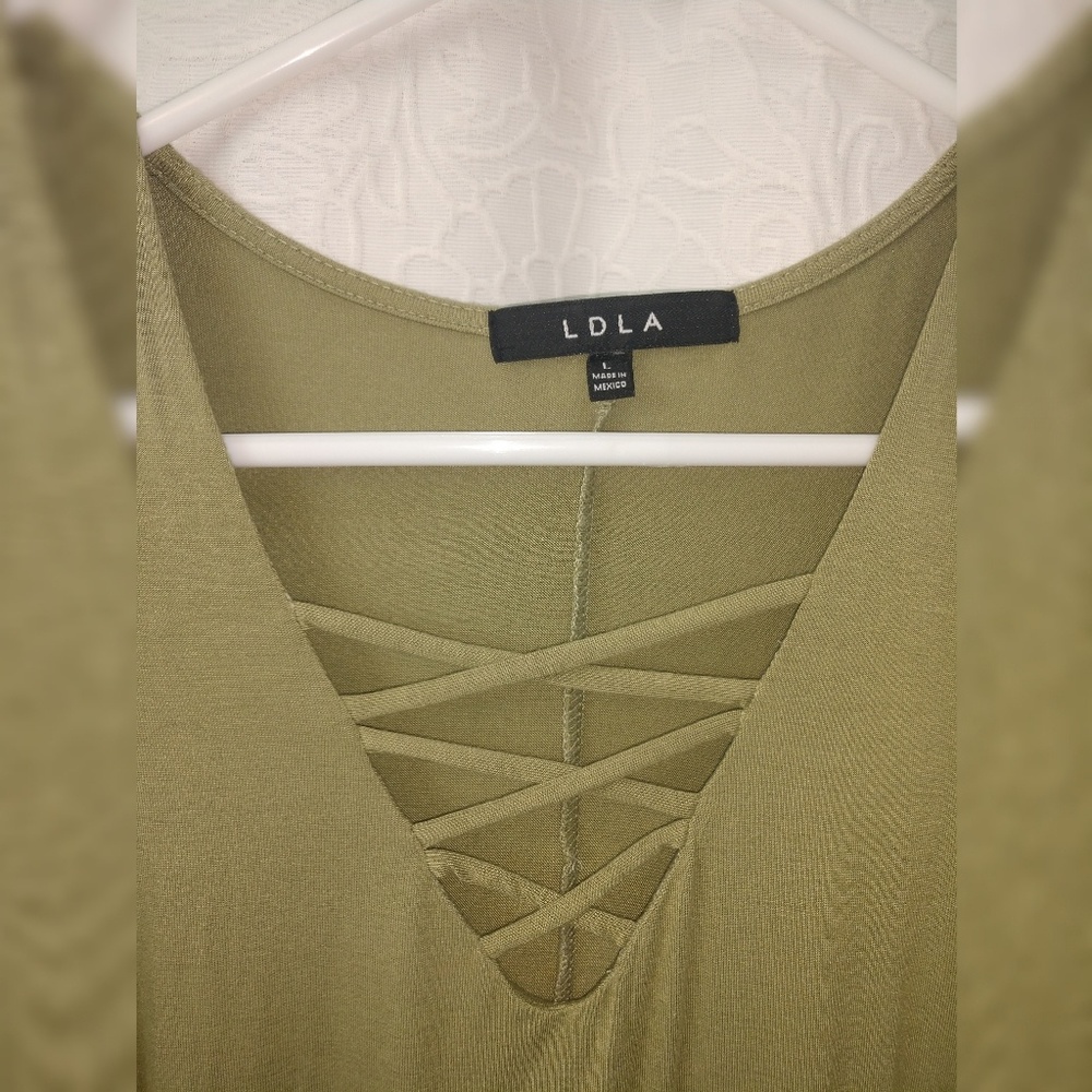 Mossy Green Dress